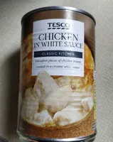 Chicken in white sauce