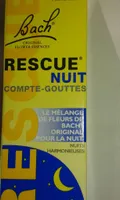Rescue Nuit Compte Goutte - 10 ML - Bach