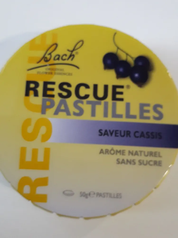 RESCUE Pastilles Cassis - 50G - Bach