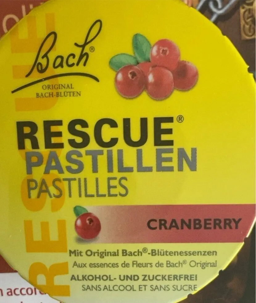 Rescue Pastillen Cranberry