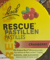 Rescue Pastillen Cranberry