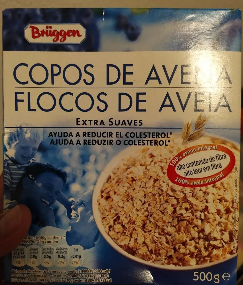 Copos de avena