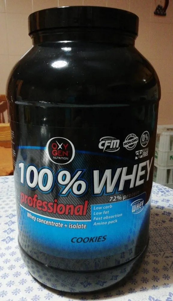 Protein whey concentrate + isolate