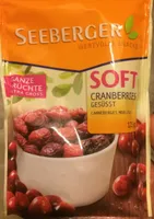 Soft cranberries