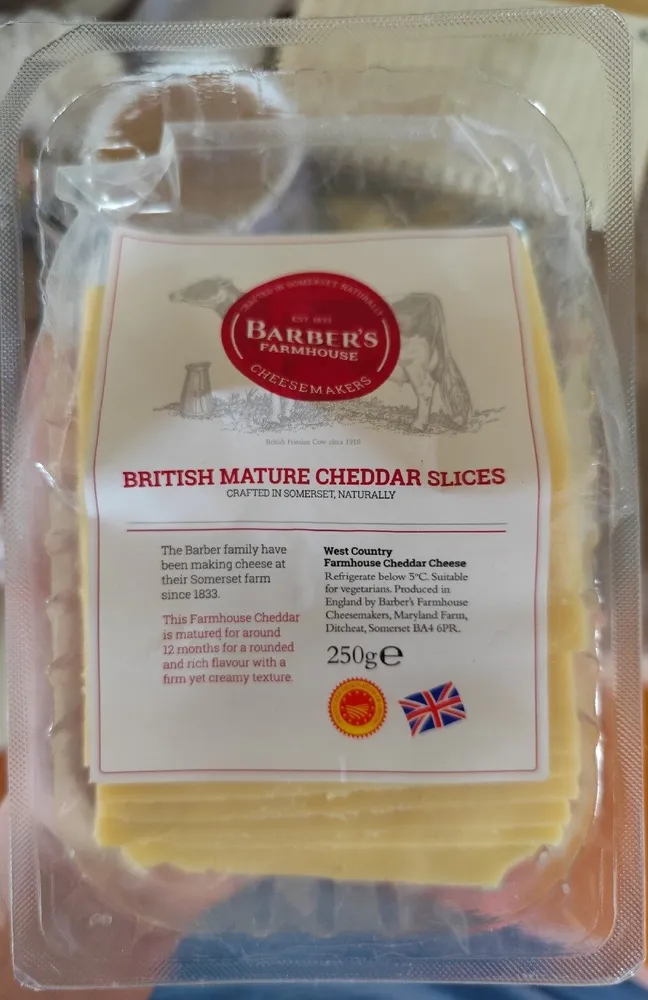 British Mature Cheddar Slices