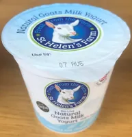Natural goats milk yogurt