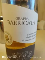 grappa barricata dolci Colli