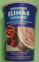 Joghurt nach griechischer Art, Kirsche