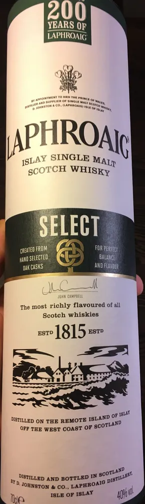 Select Islay Single Malt Scotch Whisky