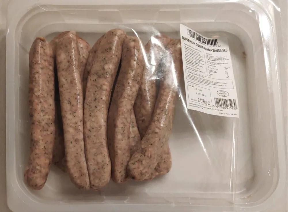 18 Premium Cumberland Sausages