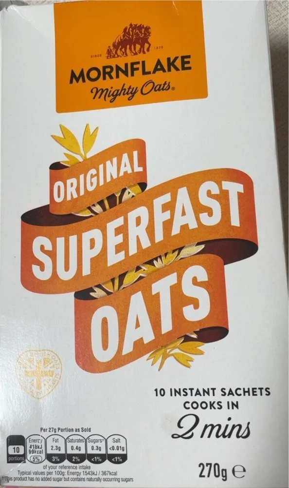 Superfast oats