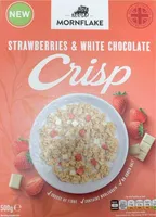 Strawberries & white chocolate crisp