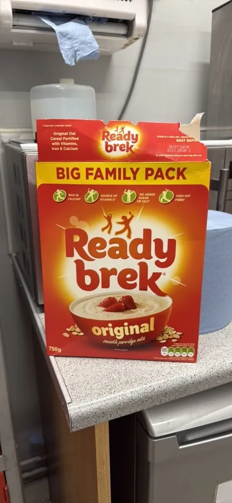 Ready brek original smooth porridge oats