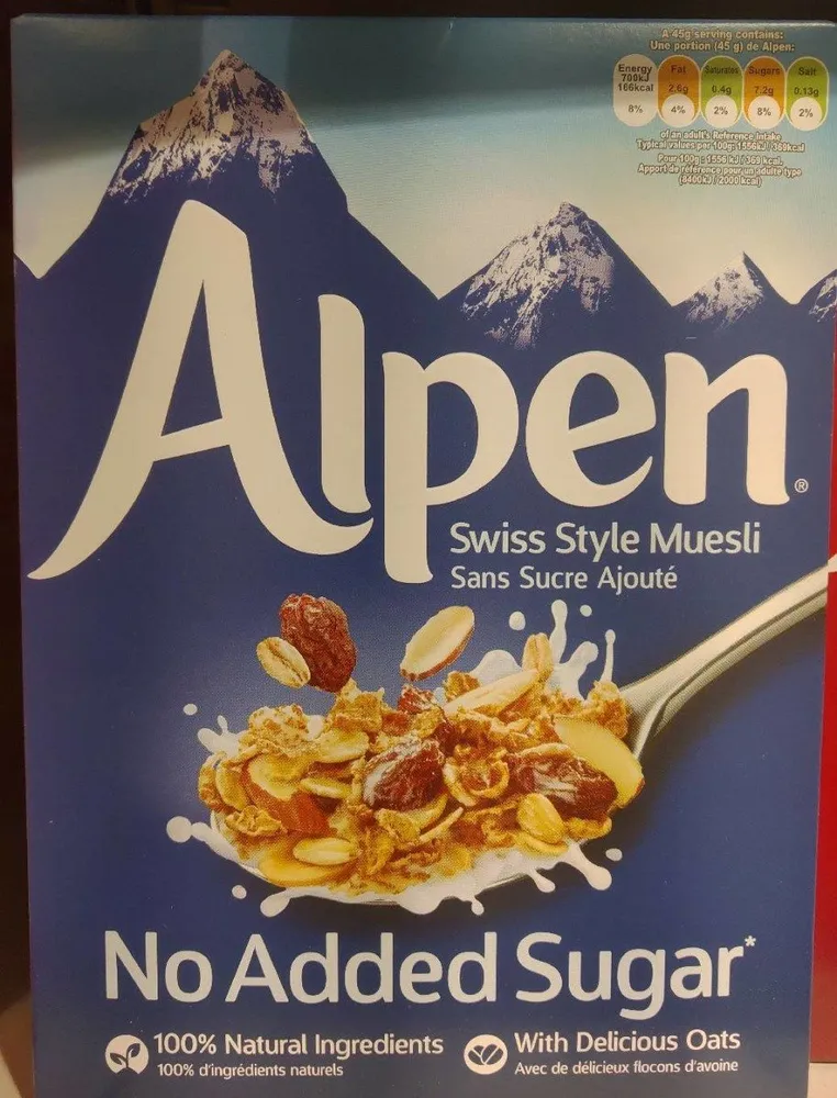 Muesli No Added Sugar Swiss Style