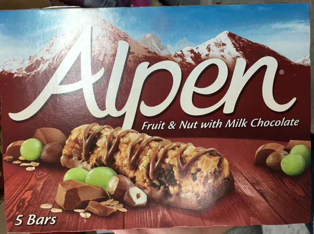 Bars Fruit & Nut with Milk Chocolate Multipack