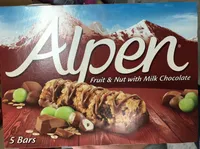 Bars Fruit & Nut with Milk Chocolate Multipack
