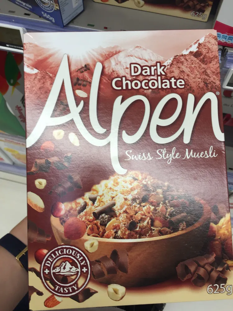 Céréales chocolat noir