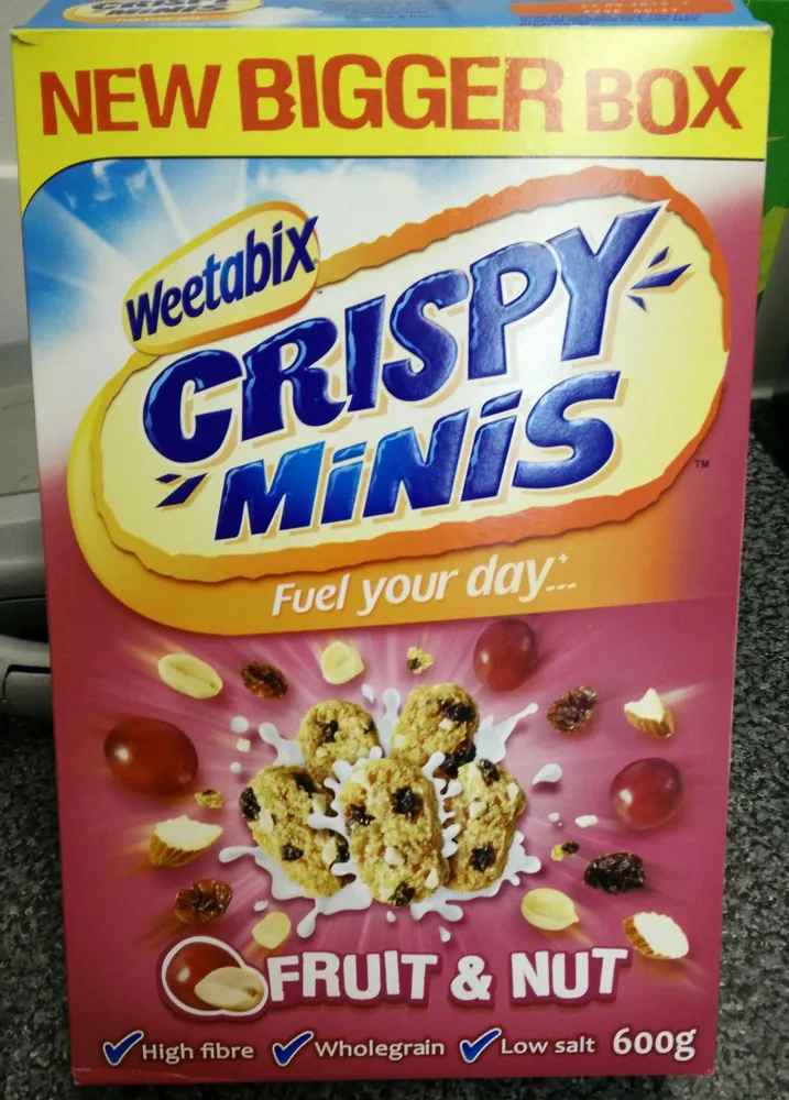 Crispy Minis Fruit & Nut