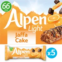 Light Jaffa Cake bars