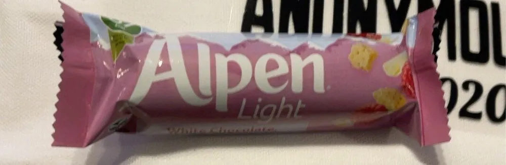 Alpen light White chocolate, raspberry & shortcake