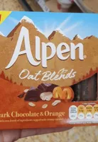 Alpen Oat Blends Dark Chocolate and Orange
