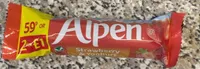 Alpen strawberry & yogurt
