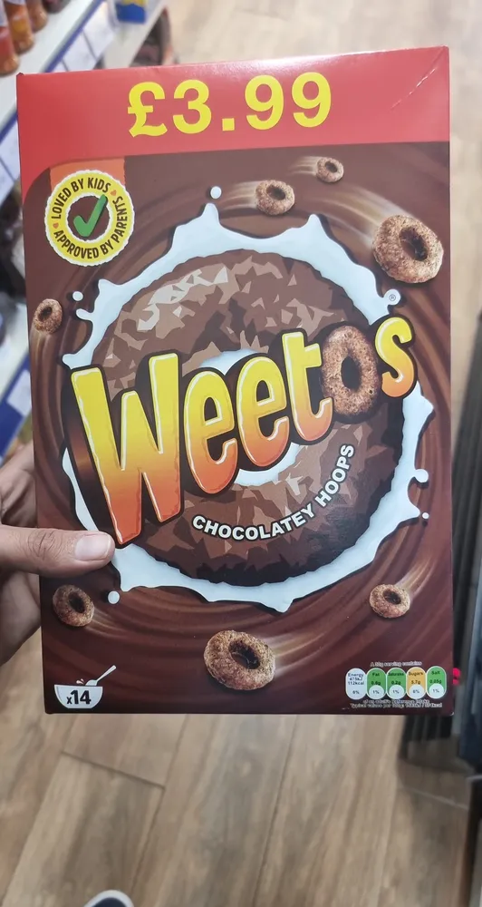 Wheetos chocolate hoops