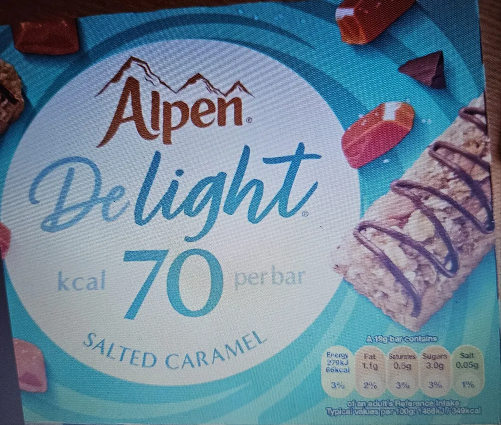 Alpen Delight Salted Carmel imp