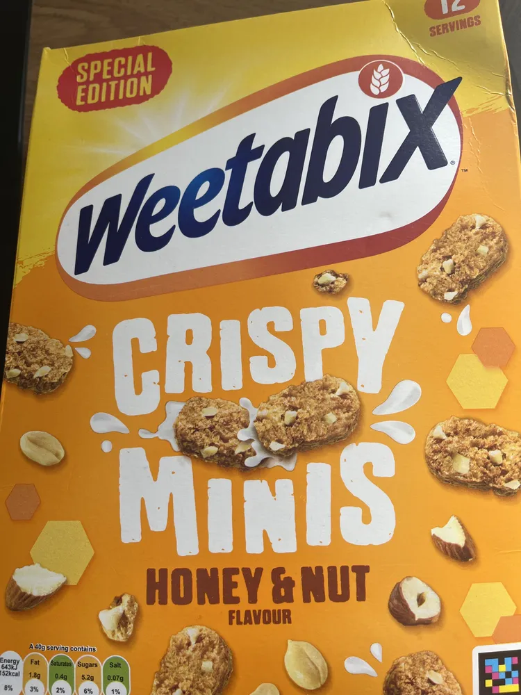 Crispy Minis Honey & Nut Flavour
