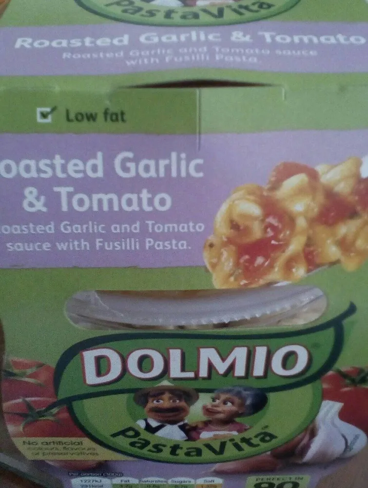 Roasted Garlic & Tomato Pasta Vita