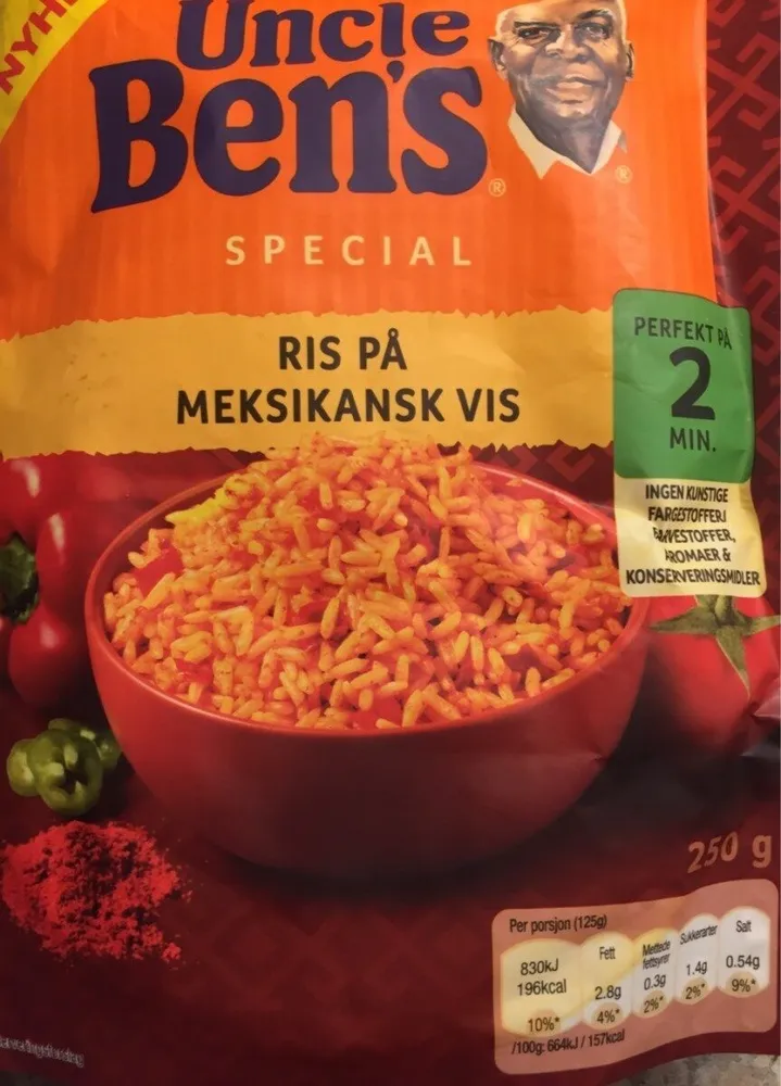 Uncle ben's special mexicain