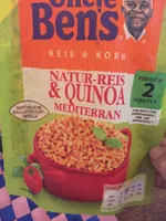 Natur Reis und Quinoa mediterran