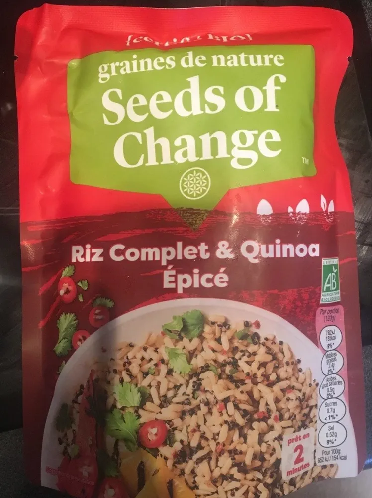 Riz Complet et Quinoa Epicé