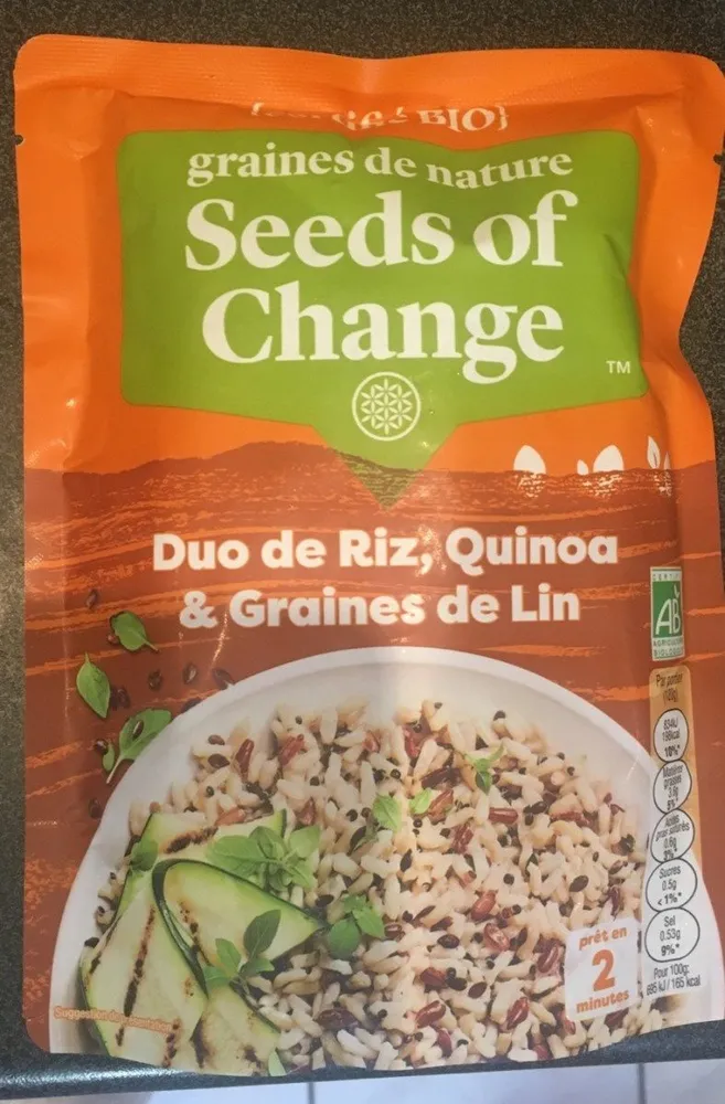 Duo de Riz, Quinoa & Graines de Lin