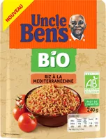 Riz méditerranéen bio Uncle Ben's 240 g
