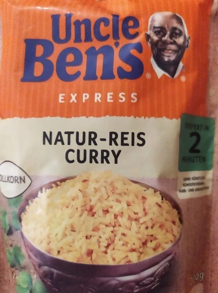 Uncle Bens Express Natur-Reis Curry