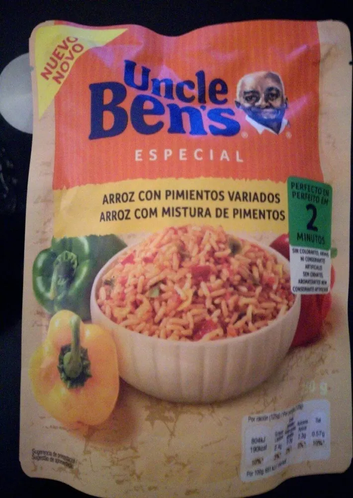 Arroz con pimientos variados