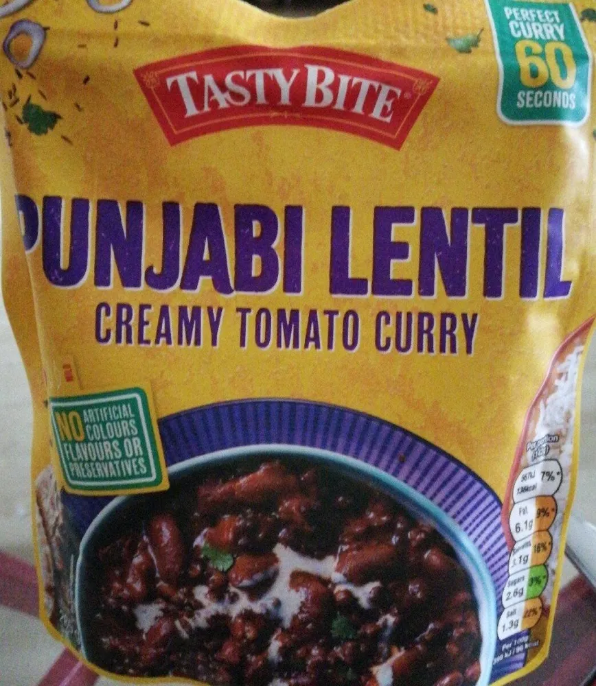 Punjabi lentil tomato curry