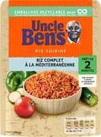Riz Complet à la Méditerranéenne