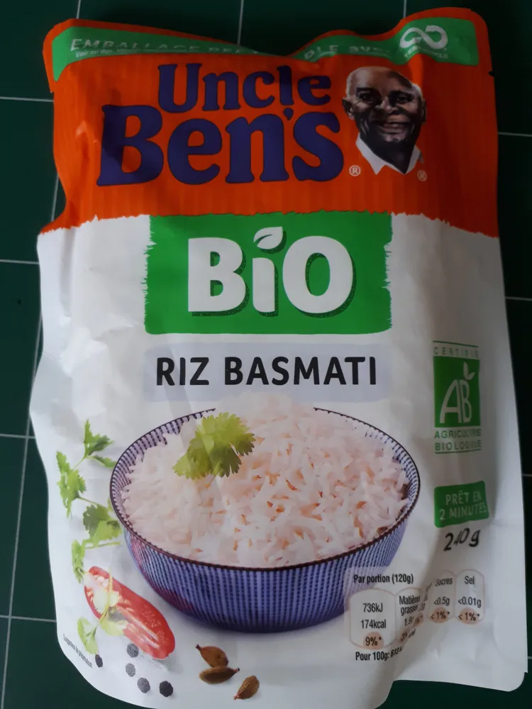 Riz basmati Bio