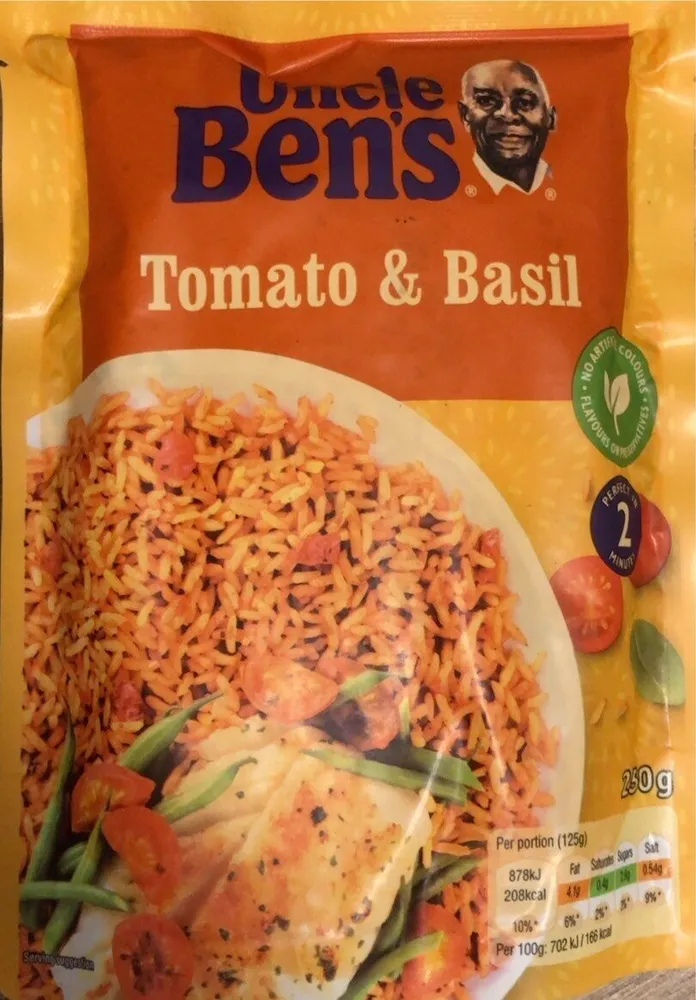 Tomato and basil rize