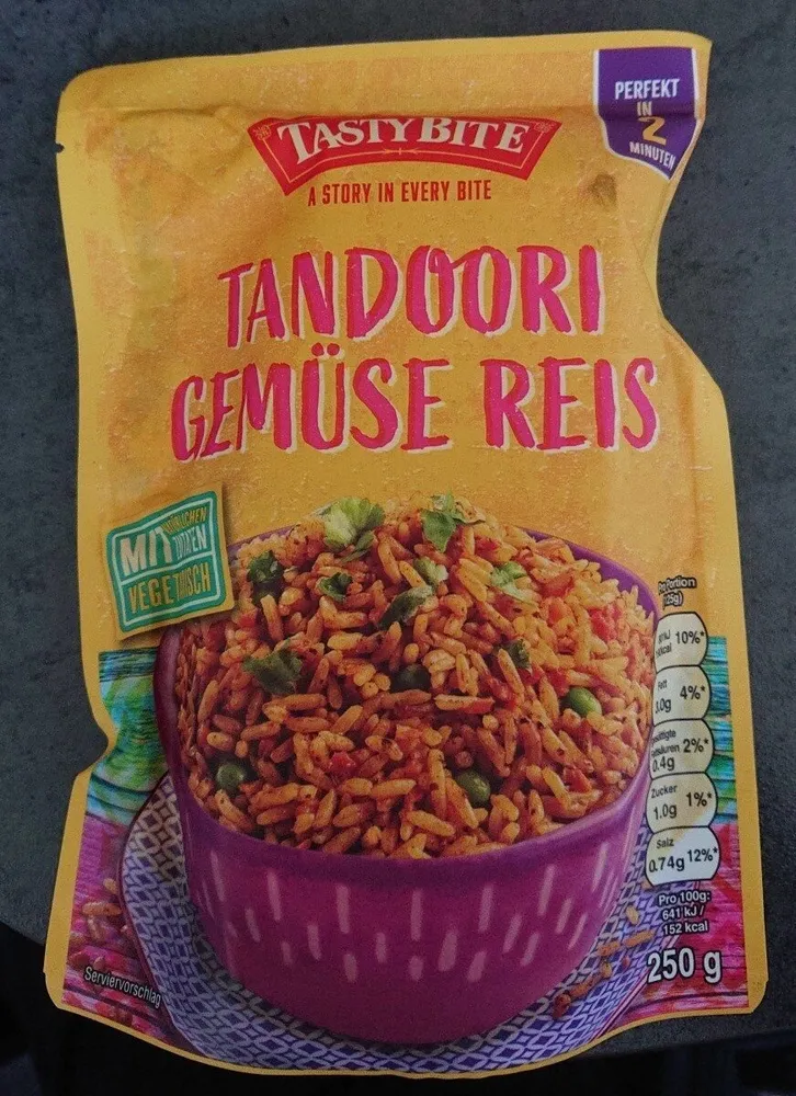Tandoori Gemüse Reis