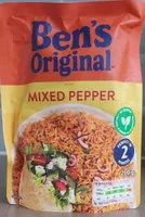 Mixed pepper rice