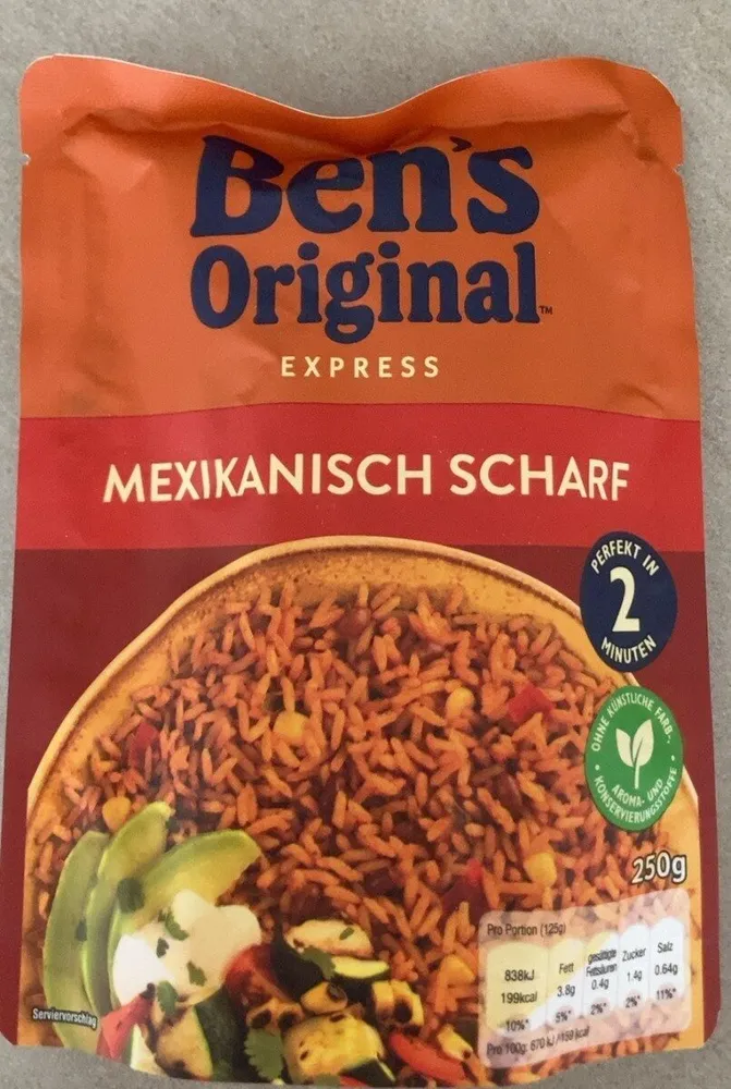 Express-Reis - Mexikanisch Scharf