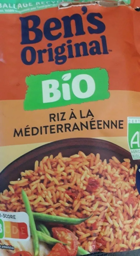 Ben's Original Bio Riz à la méditerranéenne