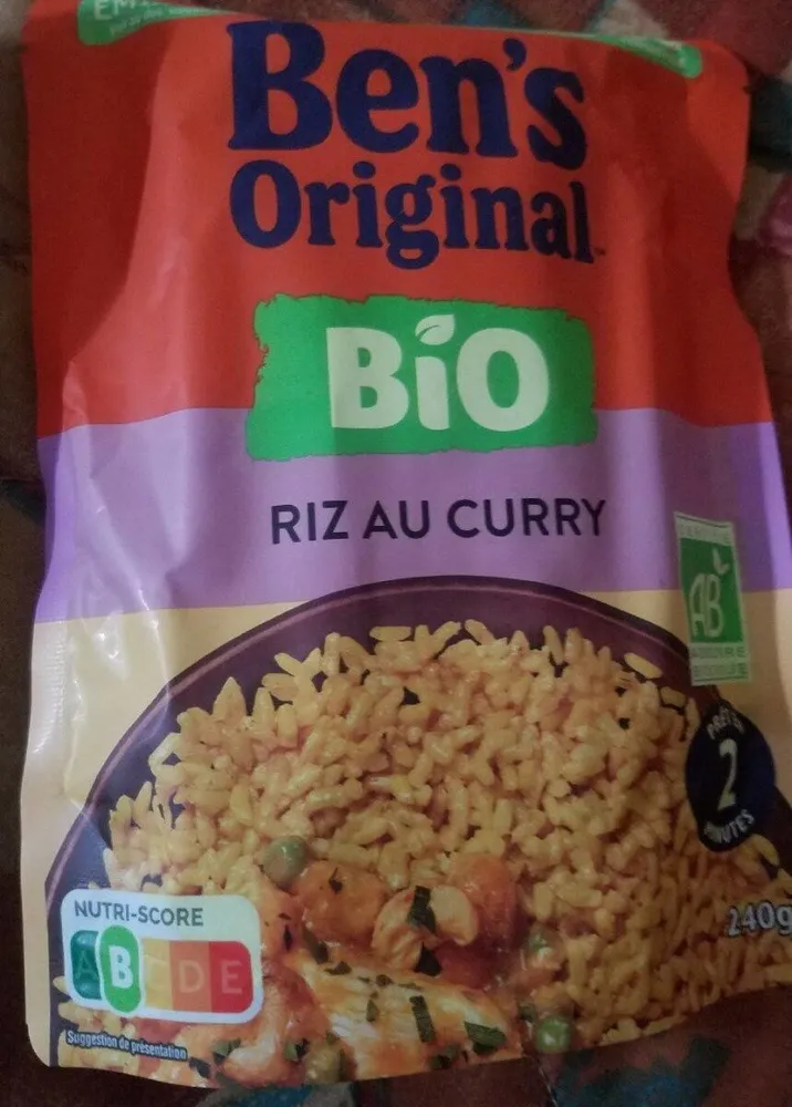 Riz au curry bio