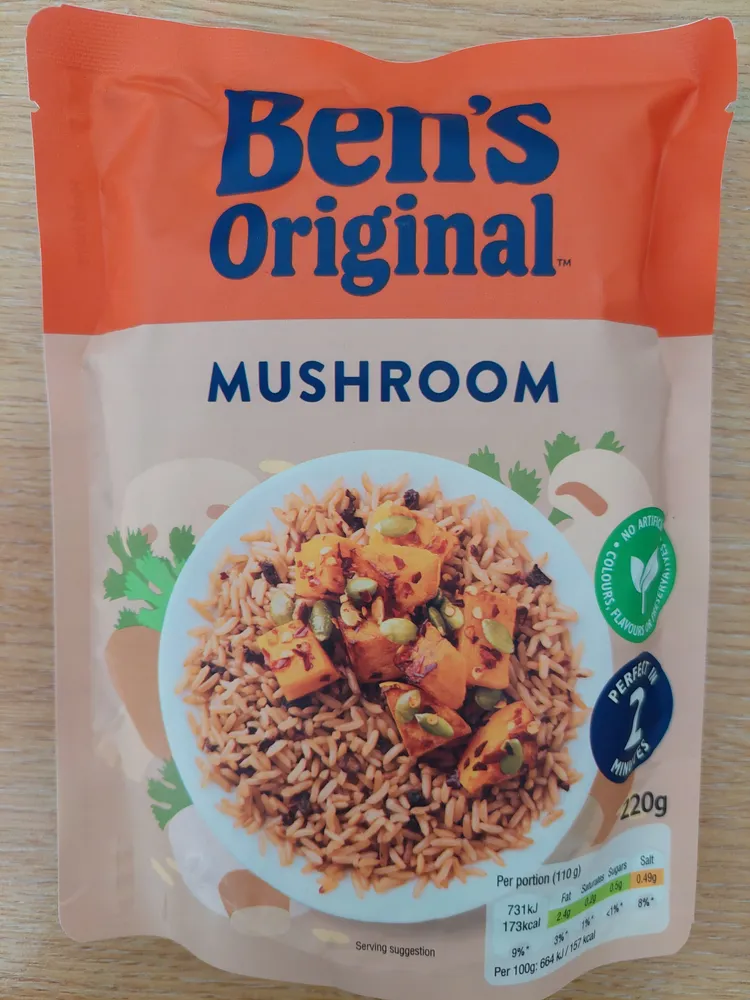 mushroom rice