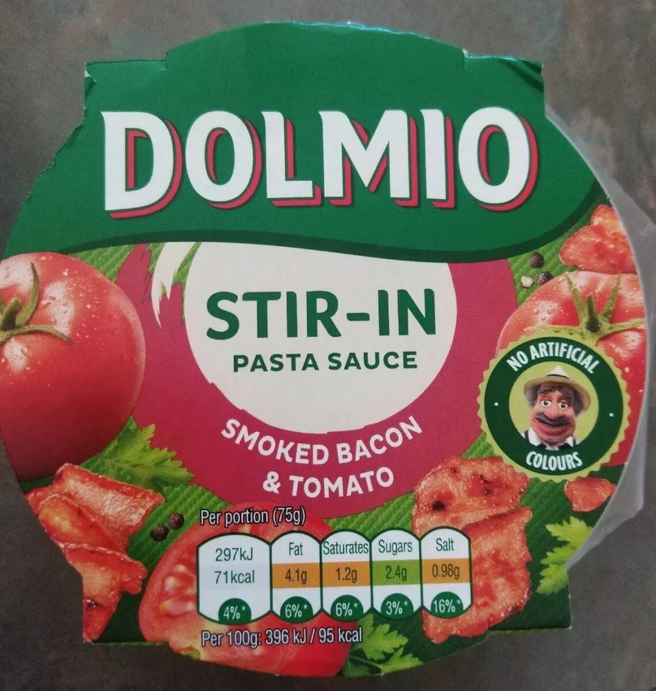 Pasta Sauce Smoked Bacon & Tomato