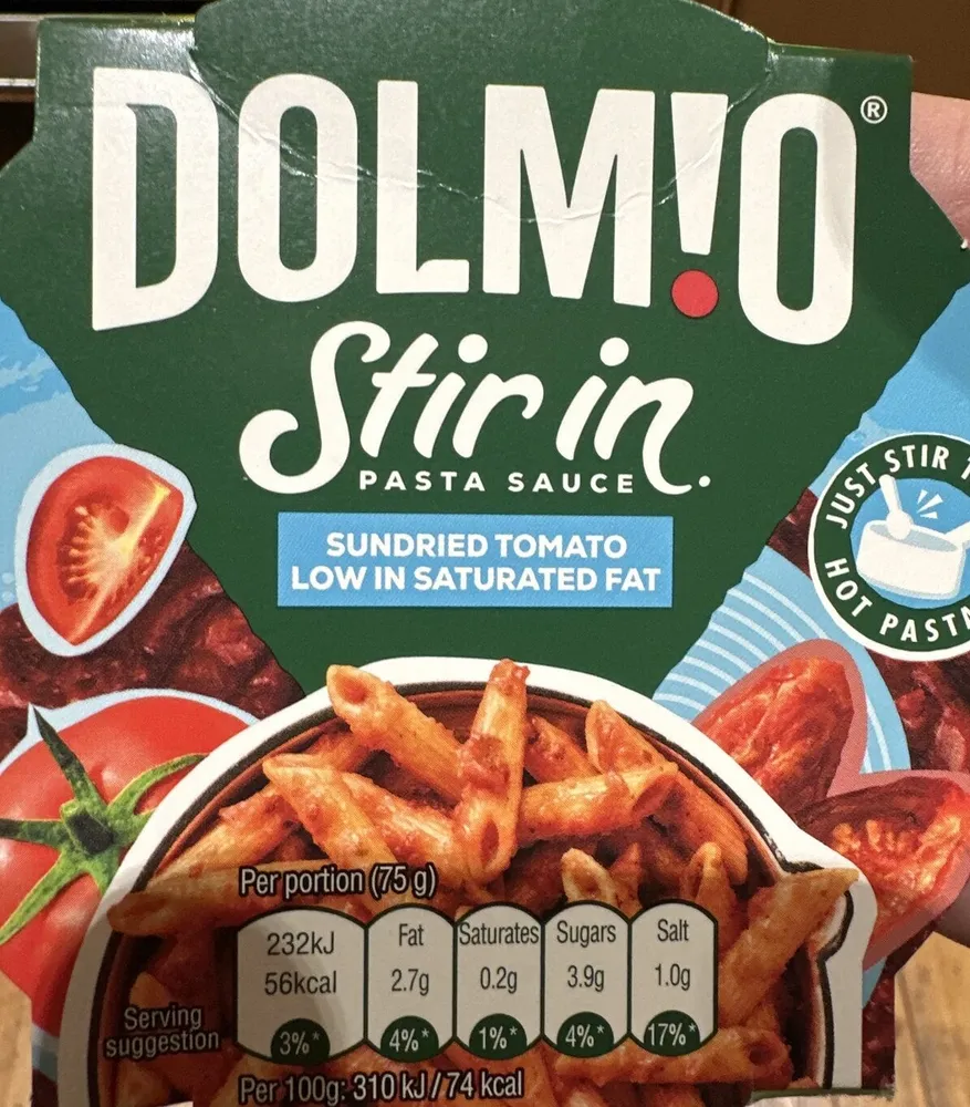 Stir-In Pasta Sauce Sun-Dried Tomato Light