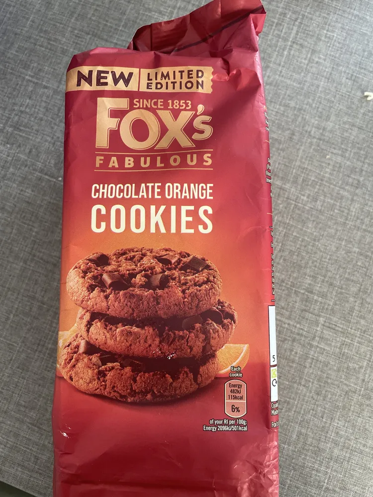 Chocolate Orange Cookies